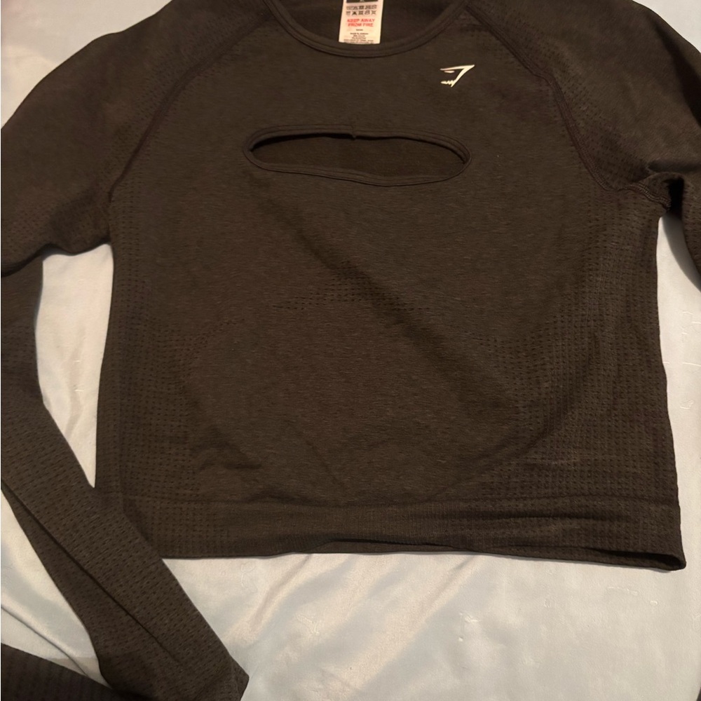 Gymshark Black Muscle Tee